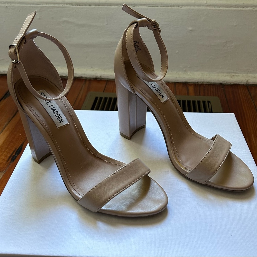 Steve Madden Carrson Ankle Strap Sandal, Size US Women’s 8